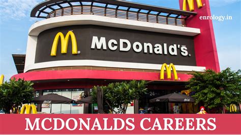 mcdonald's careers corporate